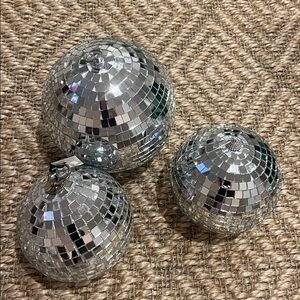 Silver Disco Ball Party Decorations